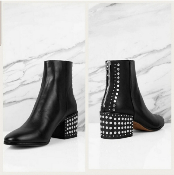 Dolce Vita Shoes - Dolce Vita Mazey Black Studded Boots